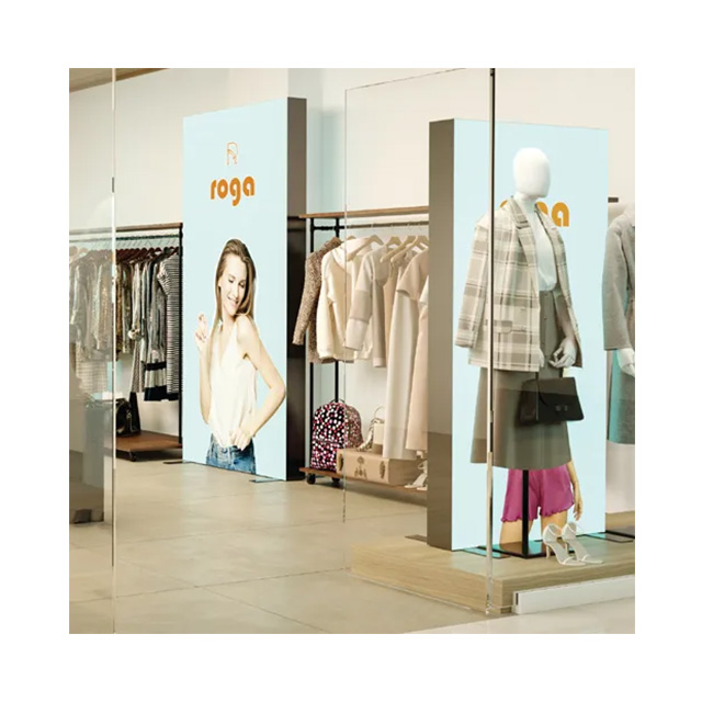 Freestanding Fabric Light Boxes 