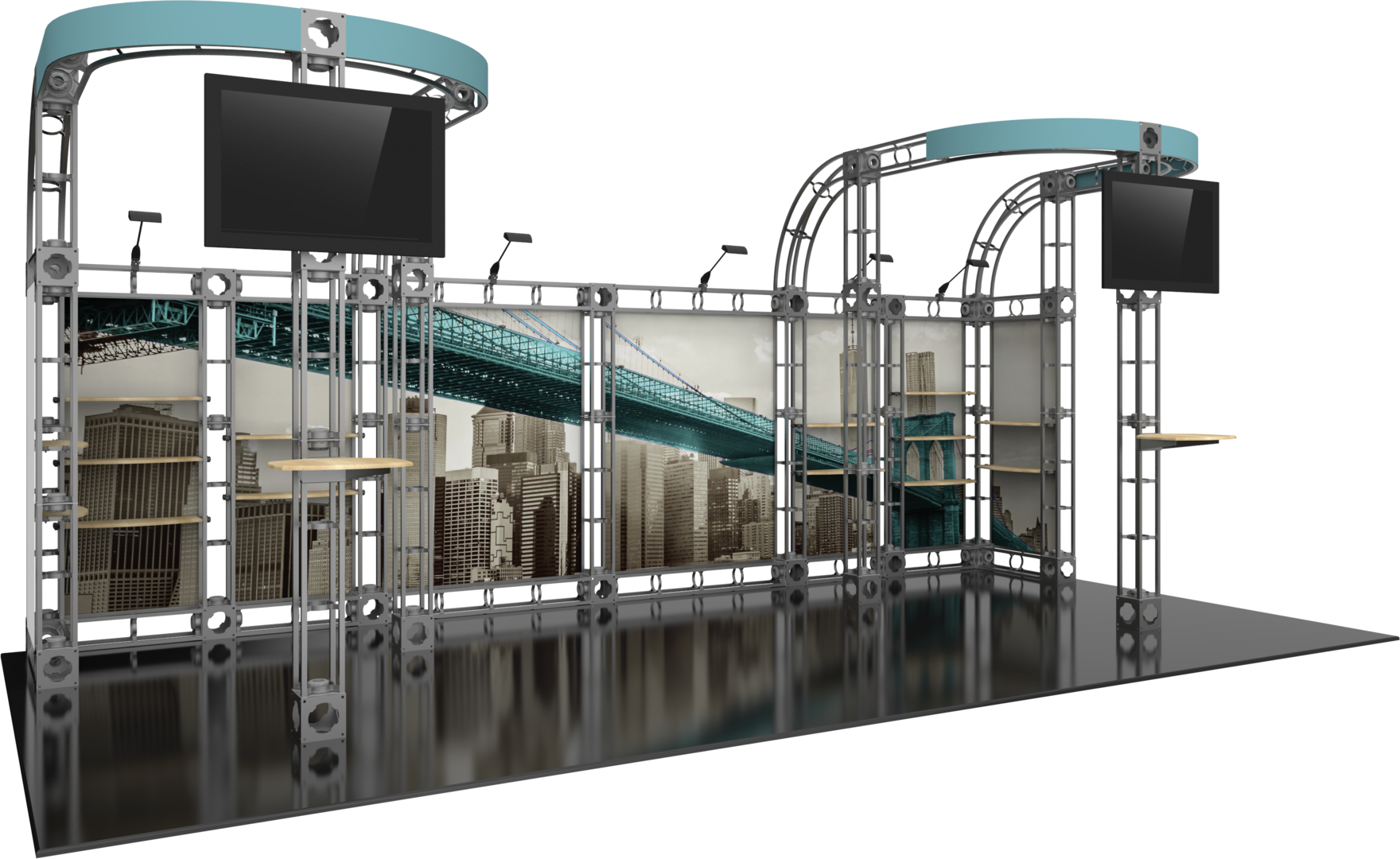 Cepheus 2 Orbital Express Truss 20ft Modular Exhibit