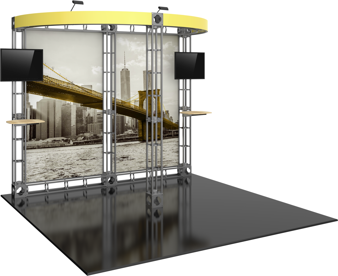 Clio Orbital Express Truss 10ft Modular Exhibit