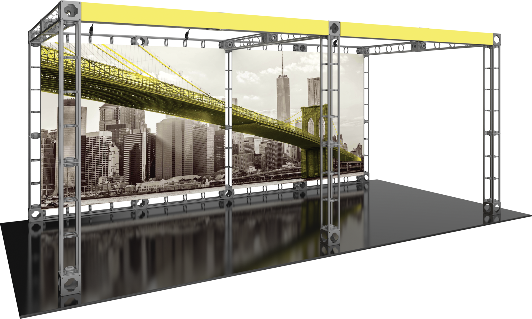 Luna 2 Orbital Express Truss 20ft Modular Exhibit