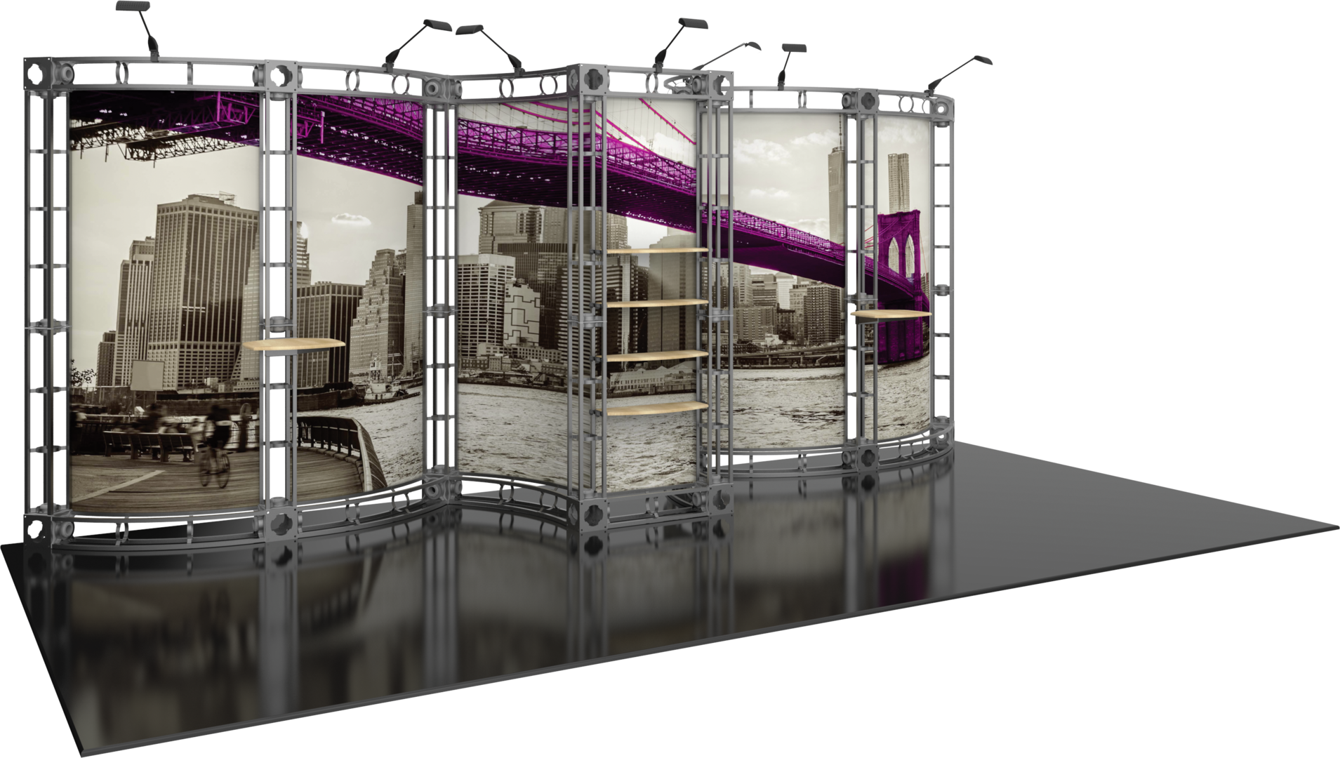 Phoenix Orbital Express Truss 20ft Modular Exhibit