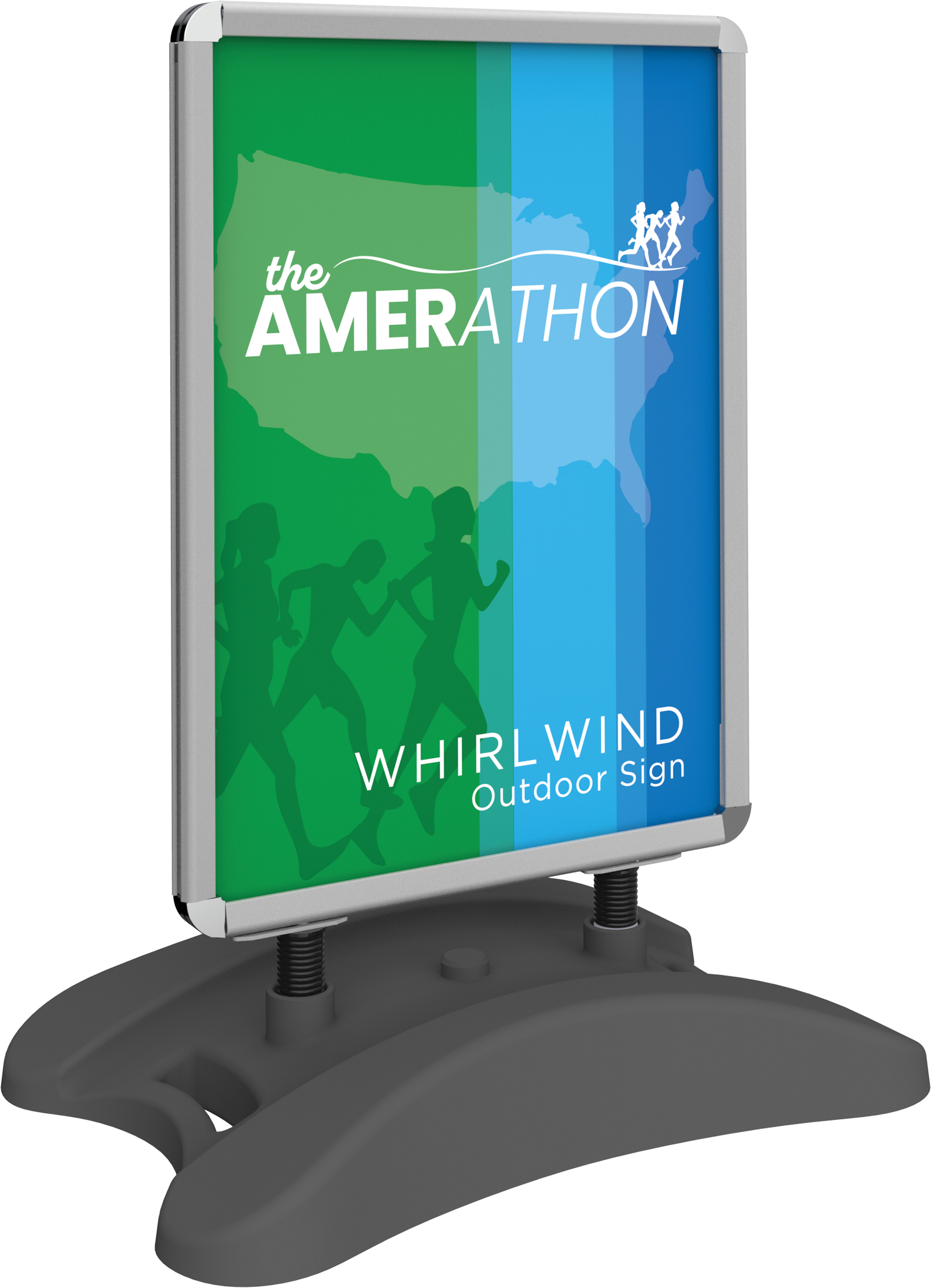 Whirlwind Outdoor Sign Stand