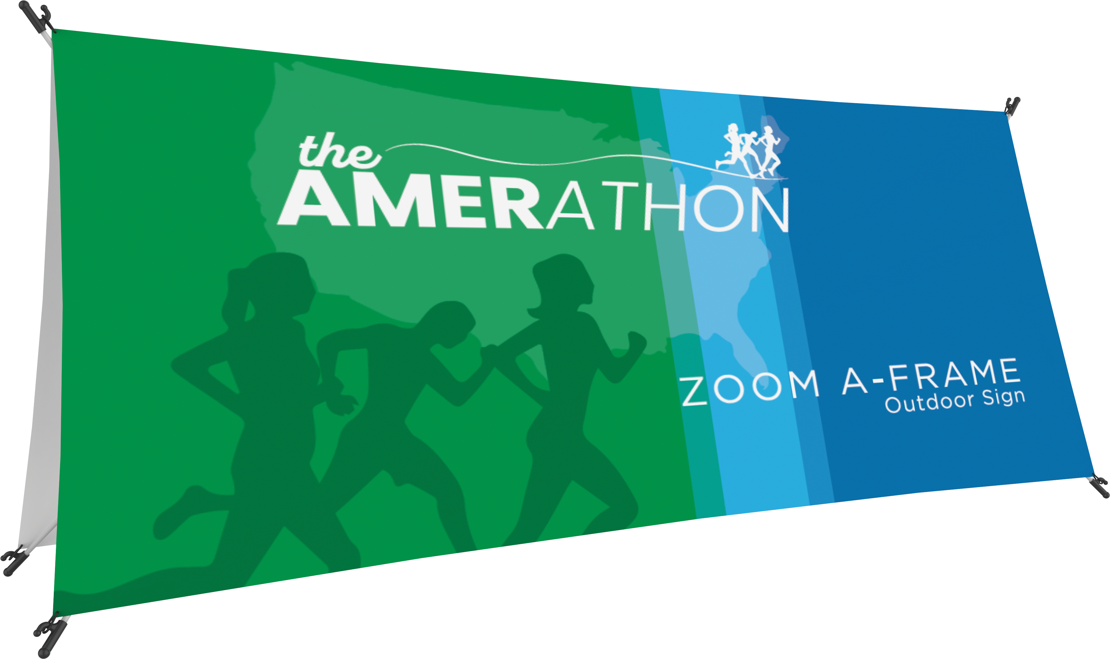 Zoom A-Frame Banner